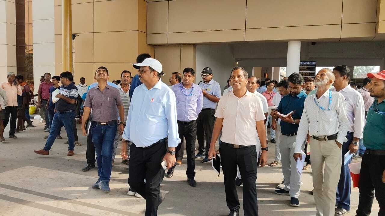 Bhagalpur news उप महाप्रबंधक ने किया निरीक्षण, कार्यों की समीक्षा की