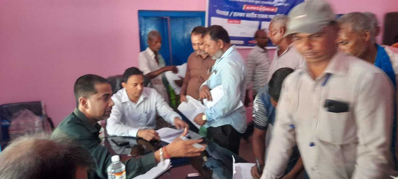 दूसरा राजस्व महाअभियान शिविर आयोजित, रैयतों की उमड़ी भीड़
