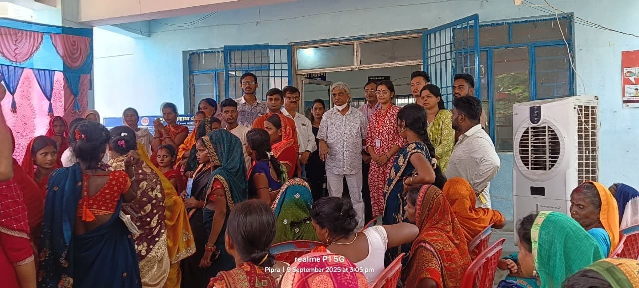 244 गर्भवती महिलाओं की हुई स्वास्थ्य जांच