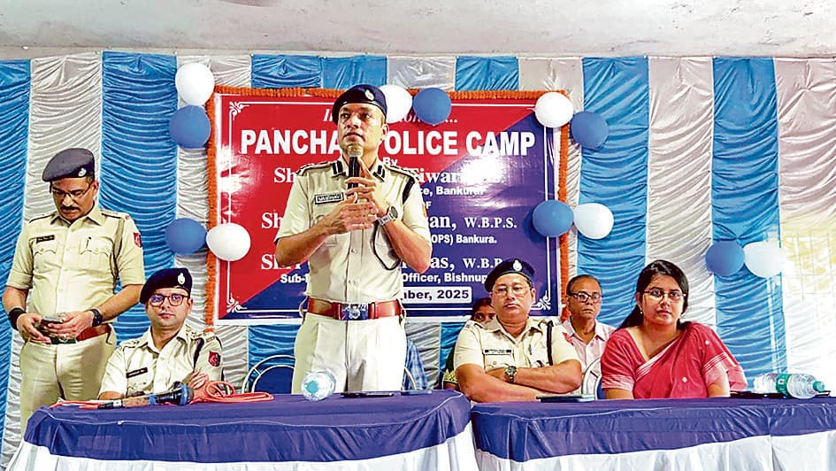 बांकुड़ा के पांचाल में पुलिस कैंप शुरू