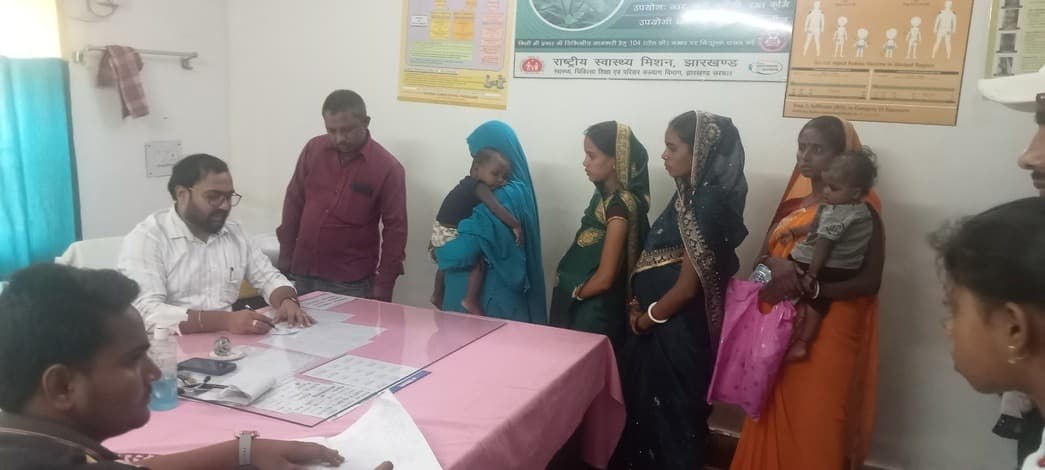 180 गर्भवती महिलाओं की हुई निशुल्क एएनसी जांच