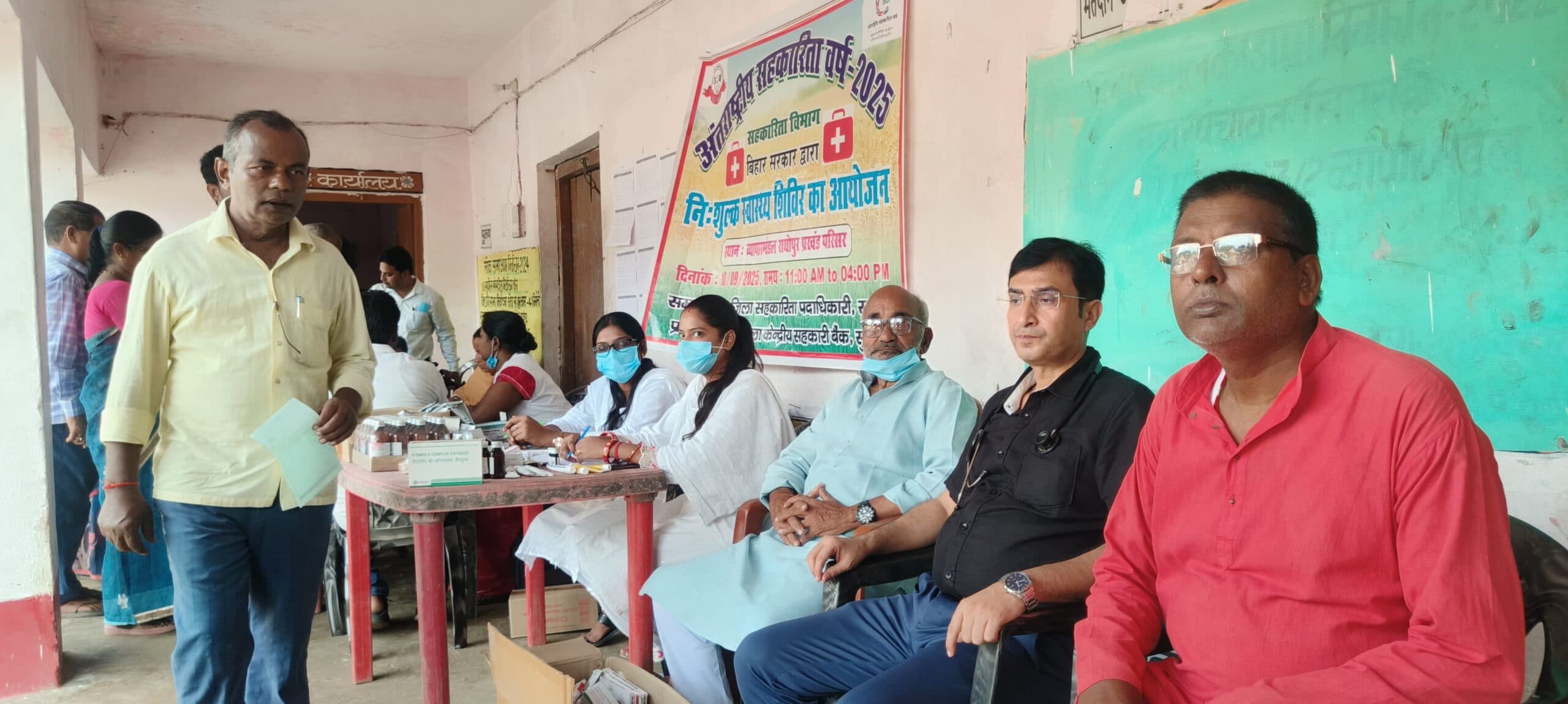 निःशुल्क स्वास्थ्य जांच शिविर से लोगों में स्वास्थ्य के प्रति बढ़ती है चेतना