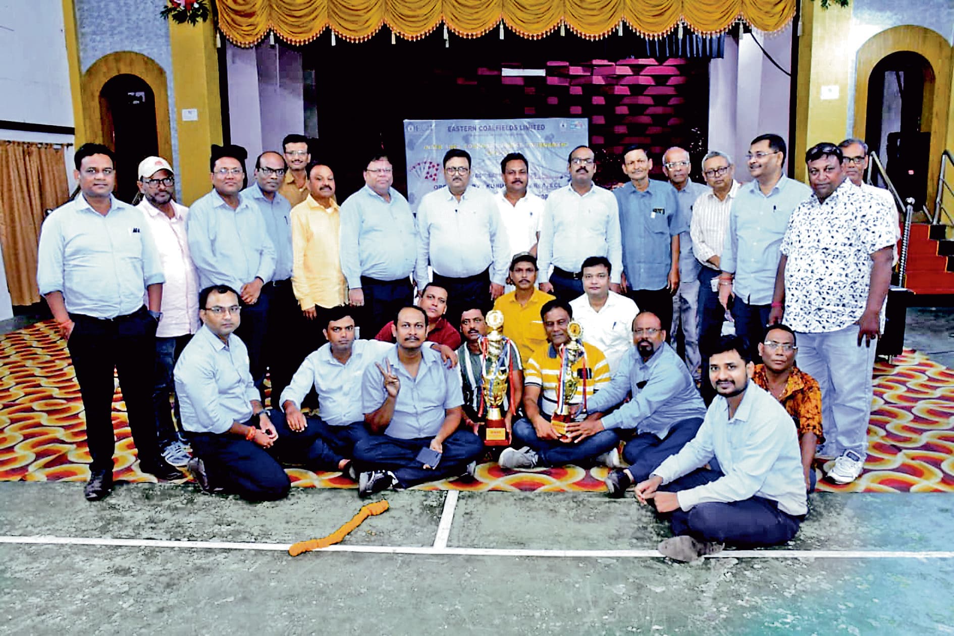 इसीएल के इंटर एरिया कॉन्ट्रैक्ट ब्रिज टूर्नामेंट में काजोड़ा बना चैंपियन