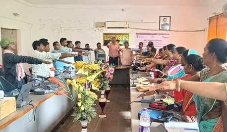 प्रखंड स्तरीय आदि कर्मयोगी अभियान की दो दिवसीय कार्यशाला आयोजित