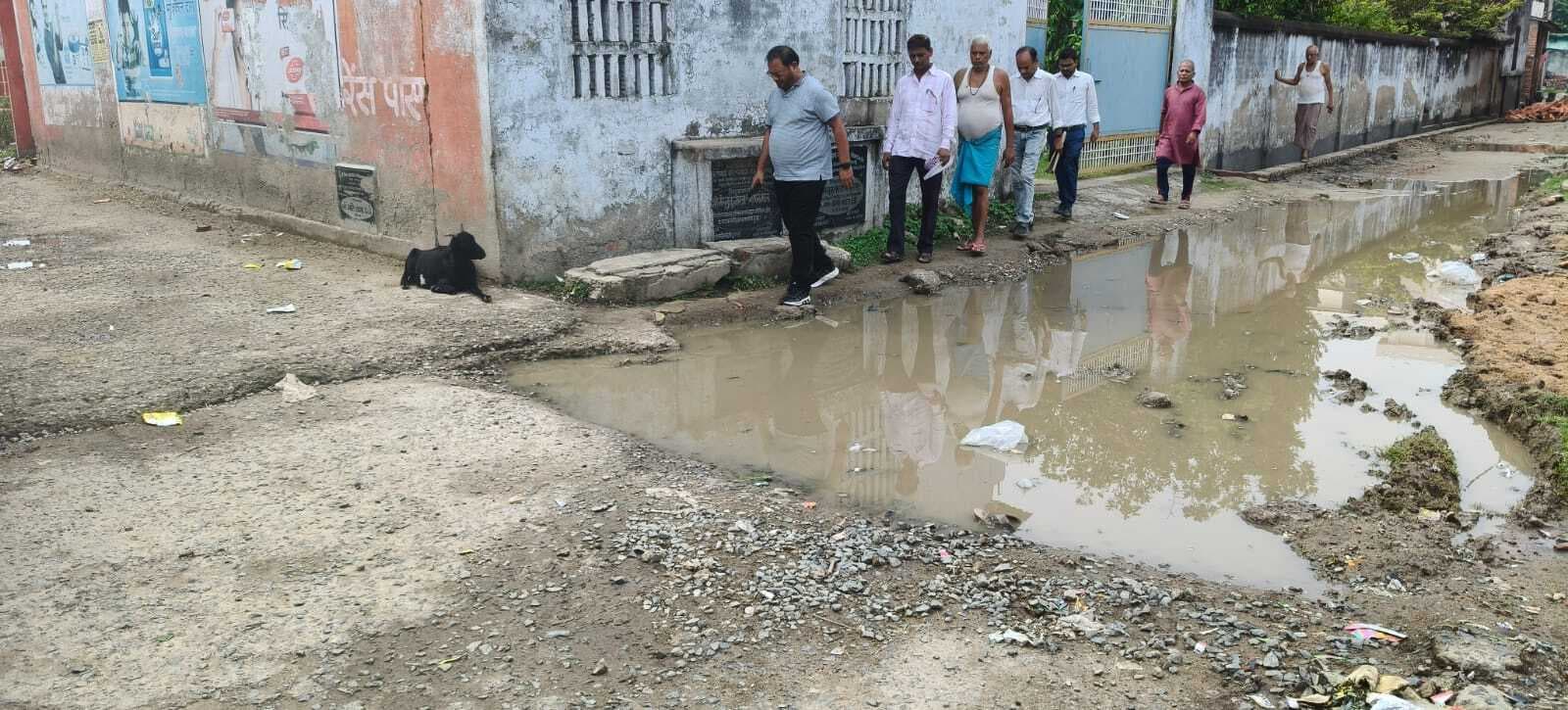 Bhagalpur news जीआर राशि में अनियमितता की शिकायत की पदाधिकारी ने की जांच