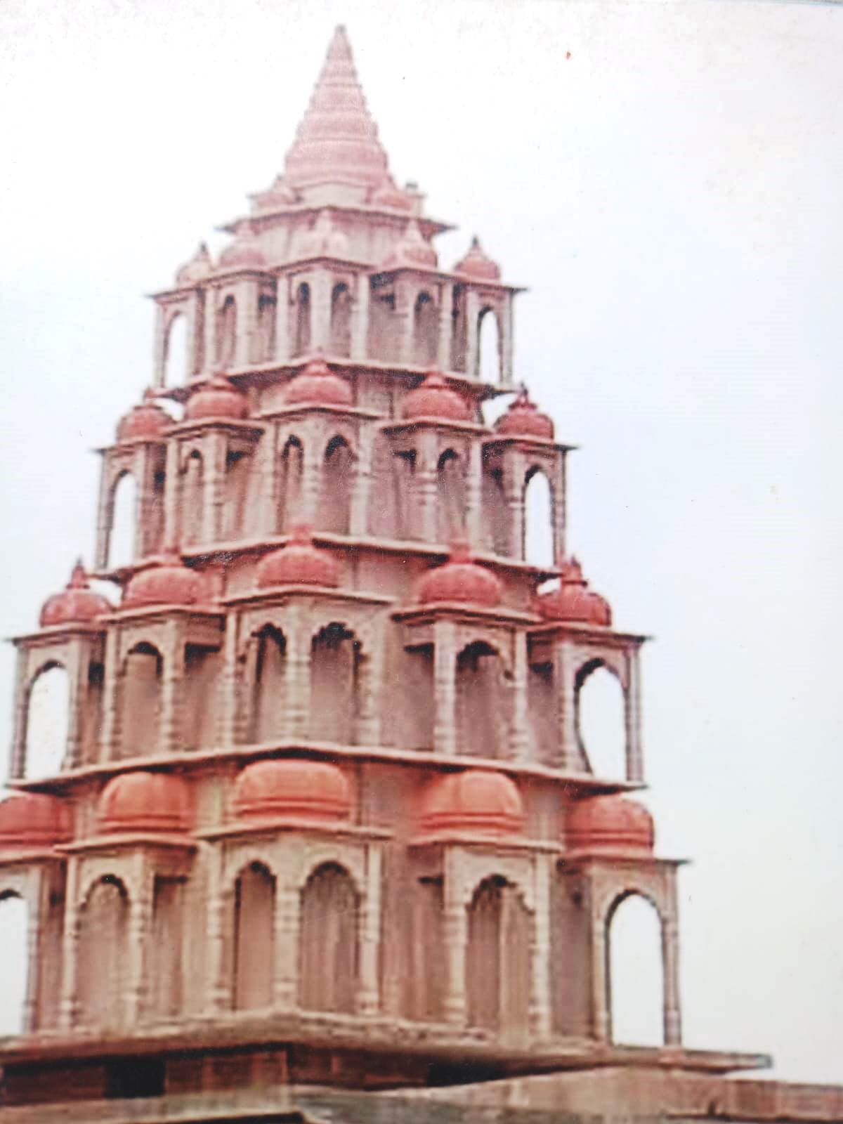 Bhagalpur news चित्तौड़ मंदिर की तर्ज पर बनेगा बड़ी दुर्गा मंदिर का पंडाल