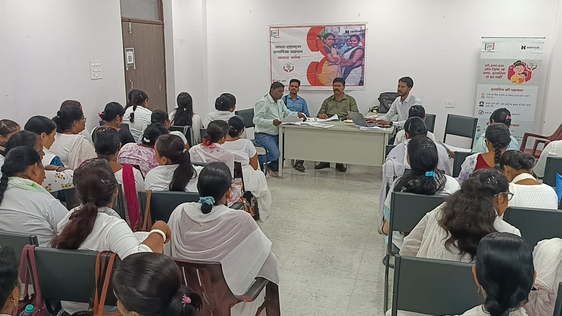 55 स्वास्थ्य सेवा प्रदाताओं को किया गया प्रशिक्षित