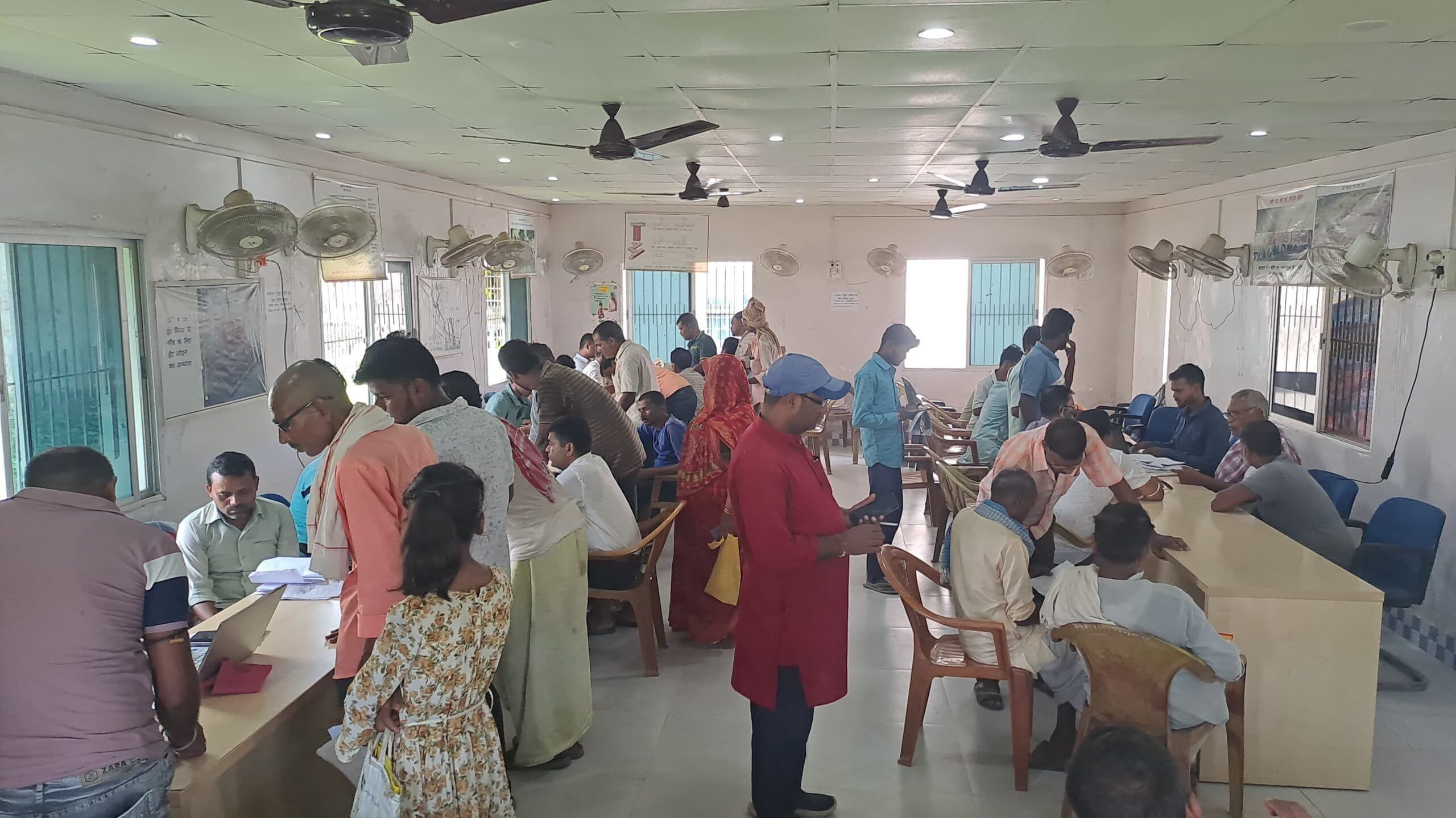 विशेष शिविर का हुआ आयोजन, भारी संख्या में पहुंचे भू-स्वामी