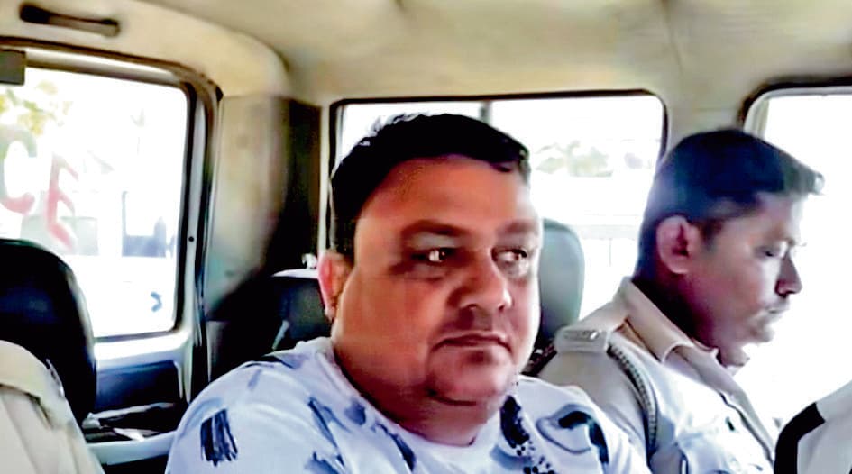 फिनांस कंपनी को चूना न्यू टाउन से गिरफ्तार