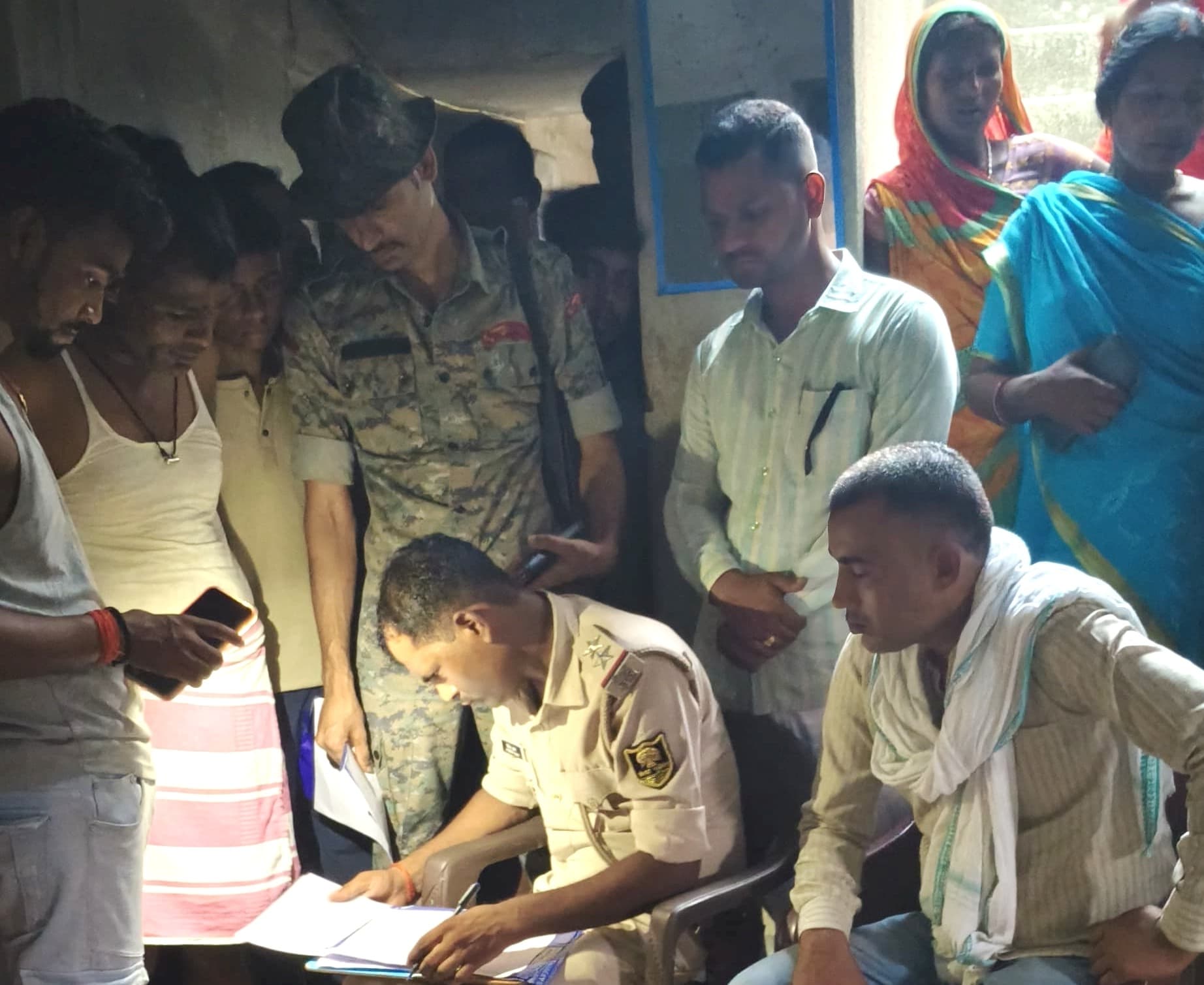 ठनके से किसान व भैंस की मौत