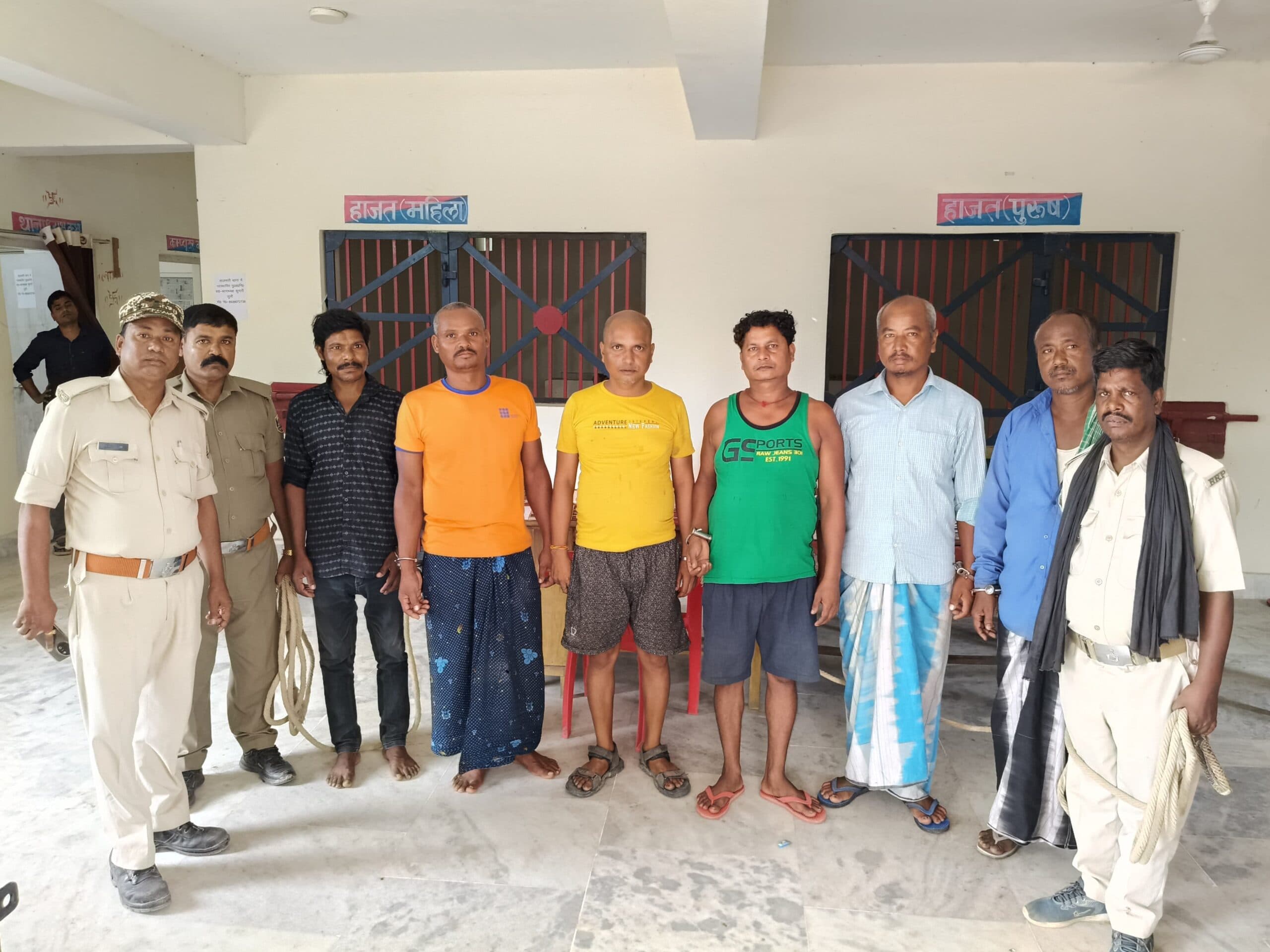 सालमारी पुलिस ने नशेड़ी को गिरफ्तार