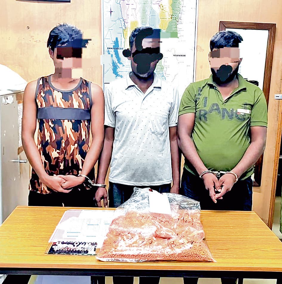 मिजोरम में बीएसएफ व एक्साइज विभाग की बड़ी कार्रवाई, 7.59 करोड़ के ड्रग्स जब्त