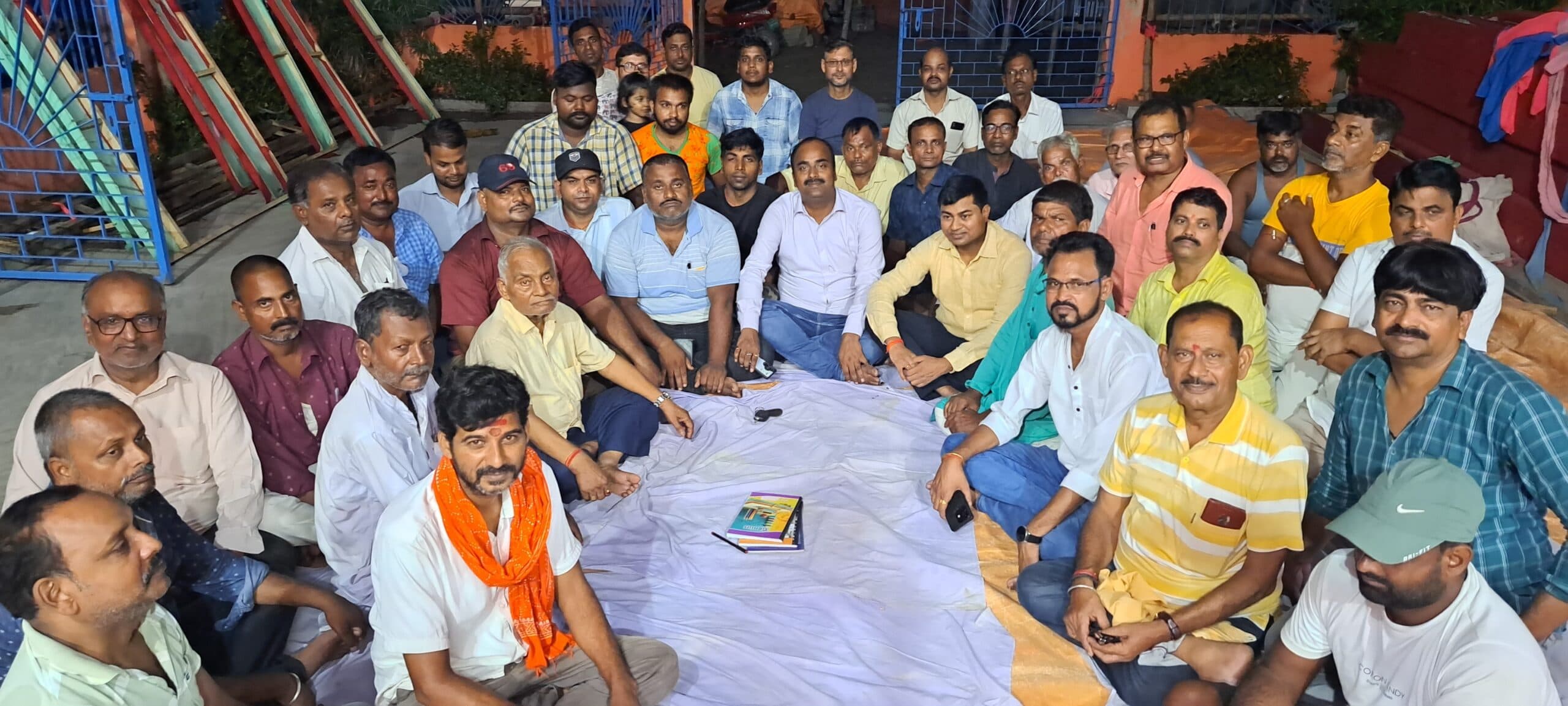 10 दिवसीय पूजा आयोजन की तैयारी पर विचार विमर्श