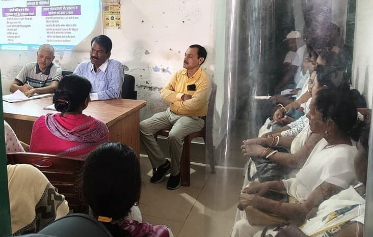 स्वस्थ नारी, सशक्त परिवार अभियान को लेकर प्रशिक्षण शिविर आयोजित