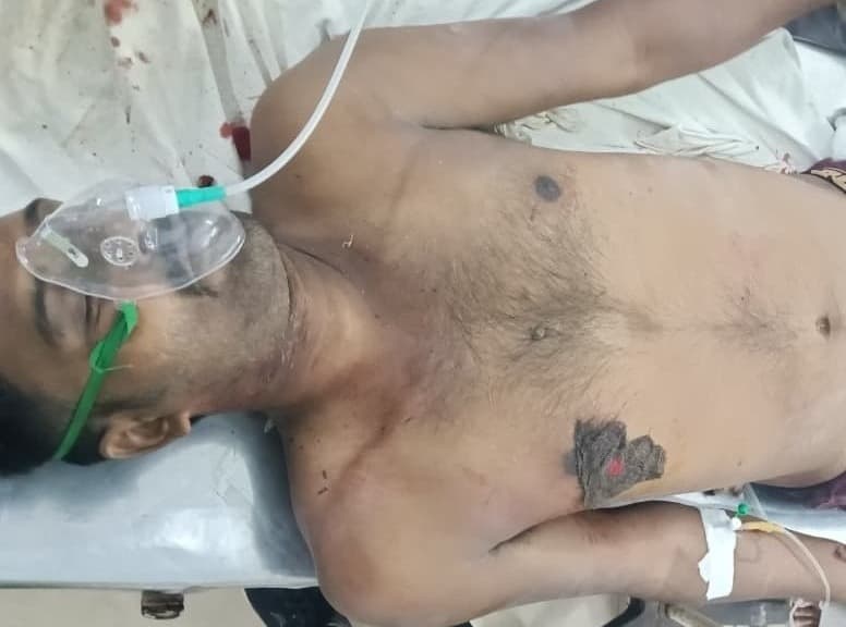 सीतामढ़ी के रुन्नीसैदपुर इलाके में पंजाब से घर आये युवक को गोली मारी