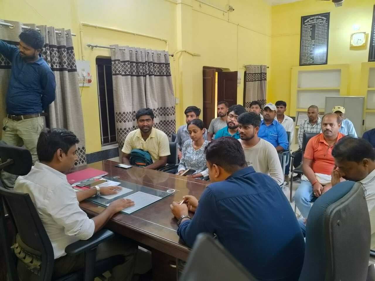 स्वच्छता ही सेवा कार्यक्रम को सफल बनाने की चर्चा