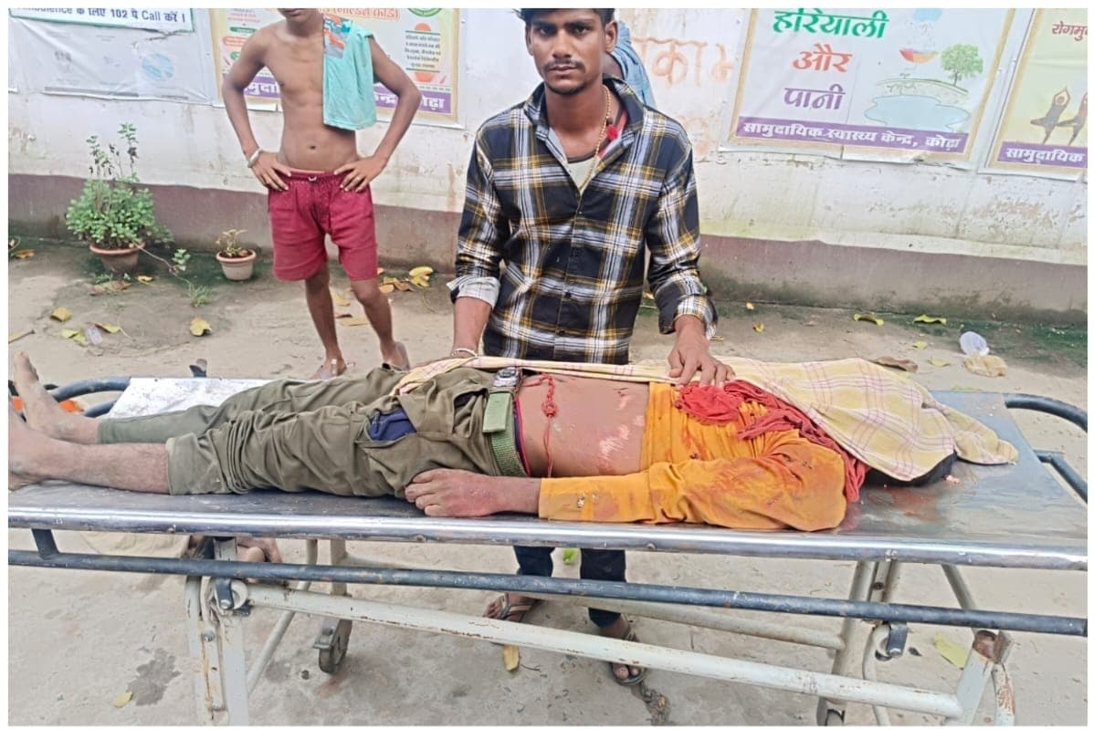 वाहन की टक्कर से बाइक चालक की दर्दनाक मौत