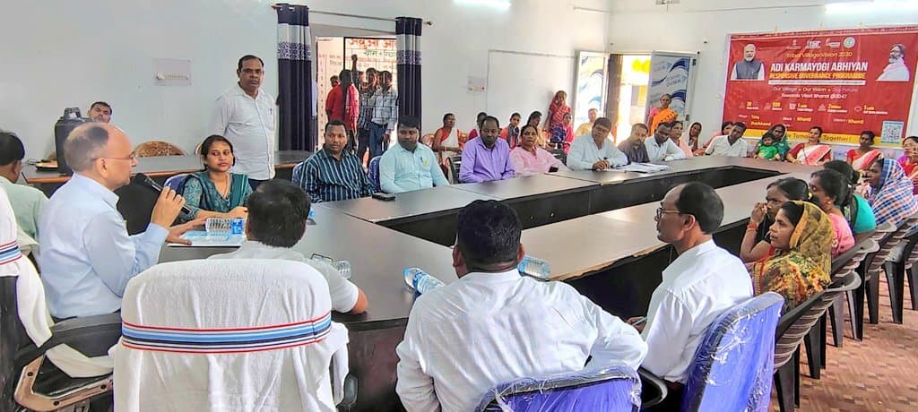 जनजातीय कार्य मंत्रालय के संयुक्त सचिव ने खूंटी का किया दौरा