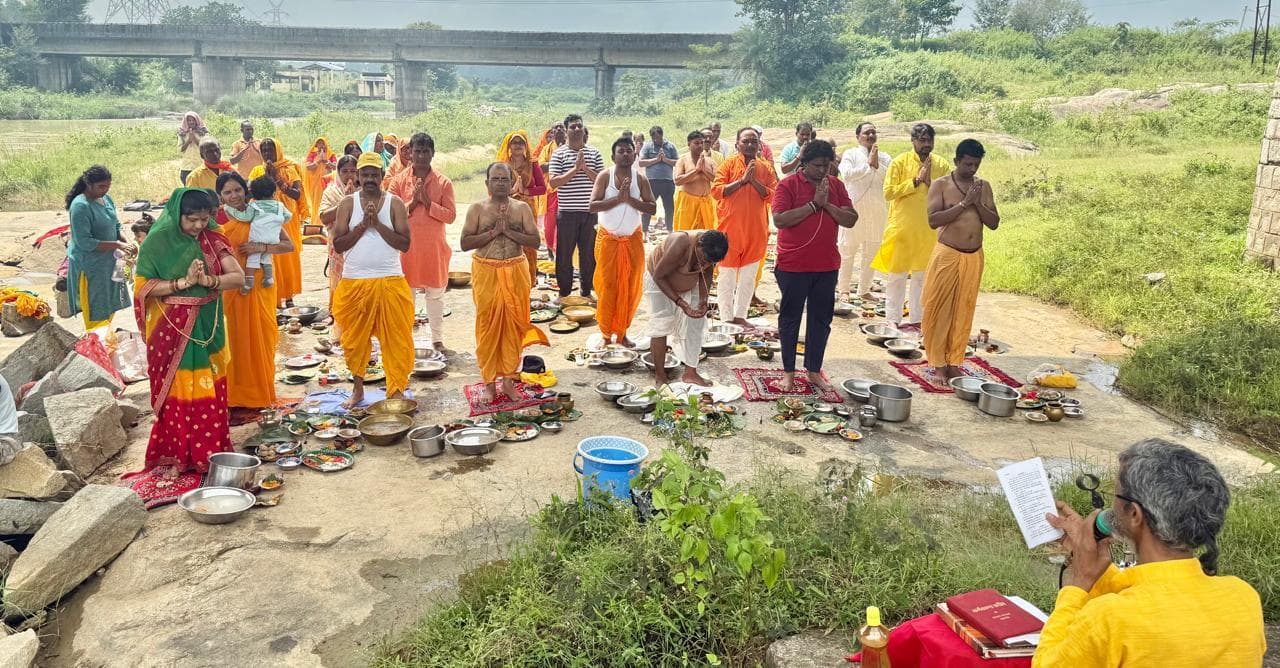 गायत्री परिवार की कलश स्थापना सह साधना सोमवार से