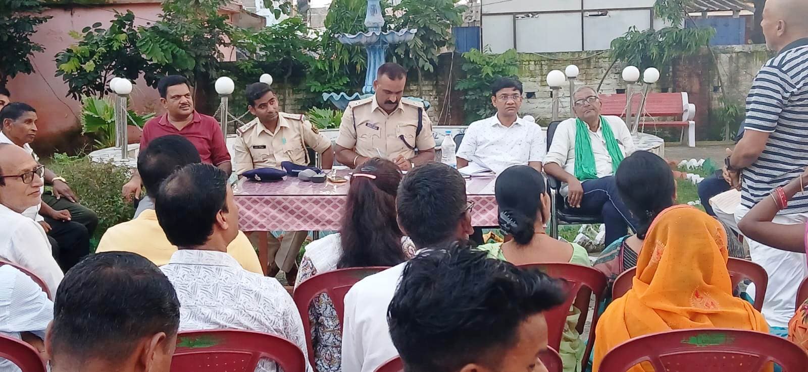 Bhagalpur news दुर्गापूजा के दौरान सुरक्षा का रहेगा पुख्ता इंतजाम