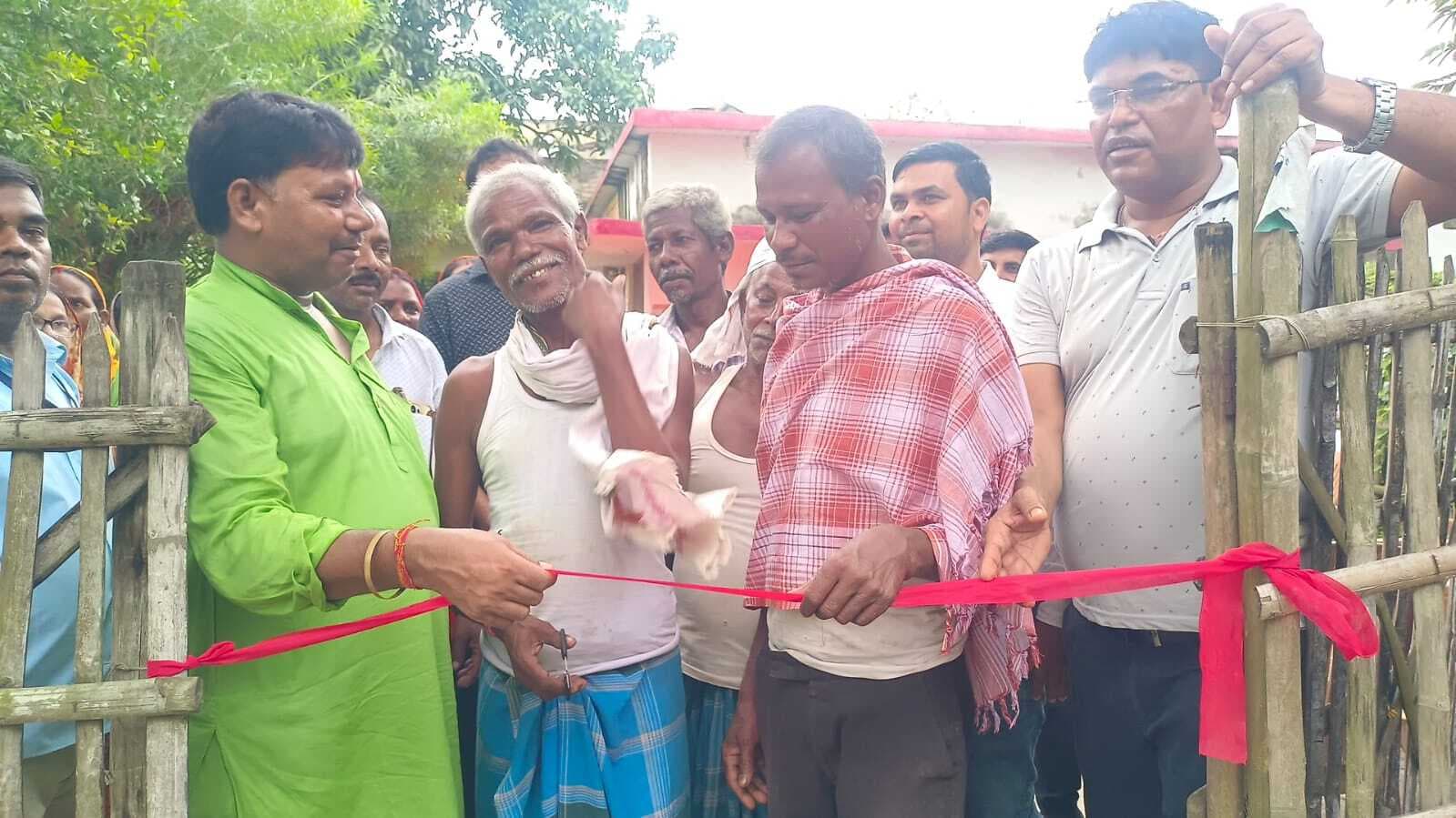 कालसर पंचायत भवन में आदि सेवा केंद्र का शुभारंभ