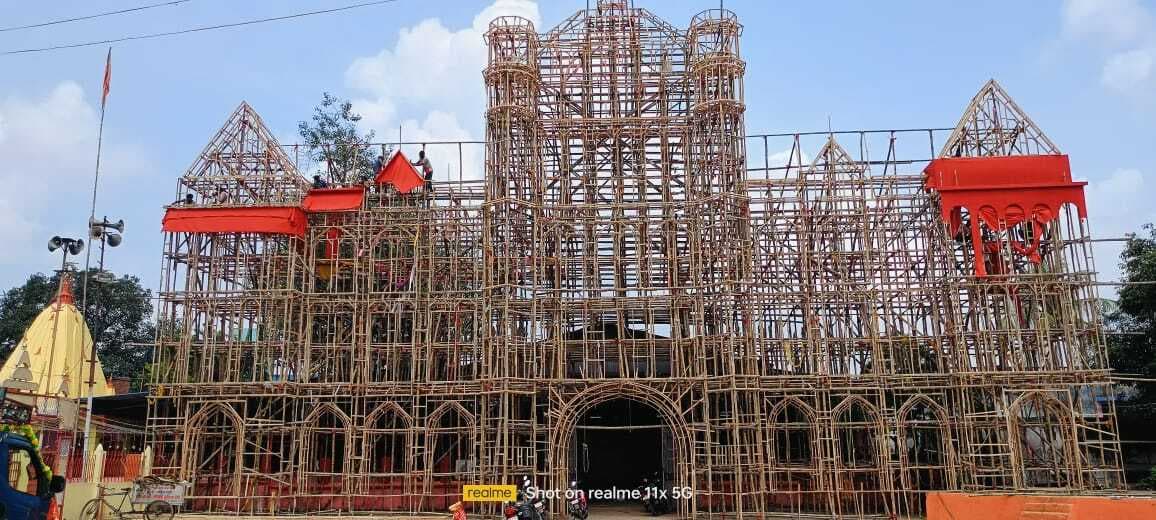 Bokaro News : कथारा में दिखेगा लंदन के होल बोर्न हवेली का प्रारूप का पंडाल