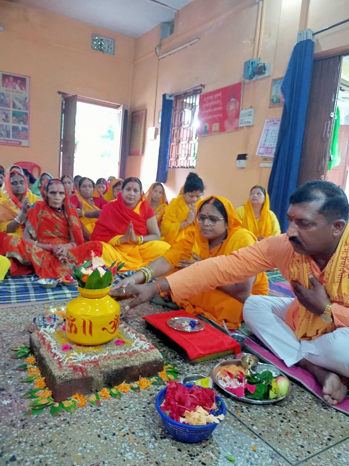 Bokaro News : कथारा गायत्री मंदिर में नवरात्रि अनुष्ठान शुरू