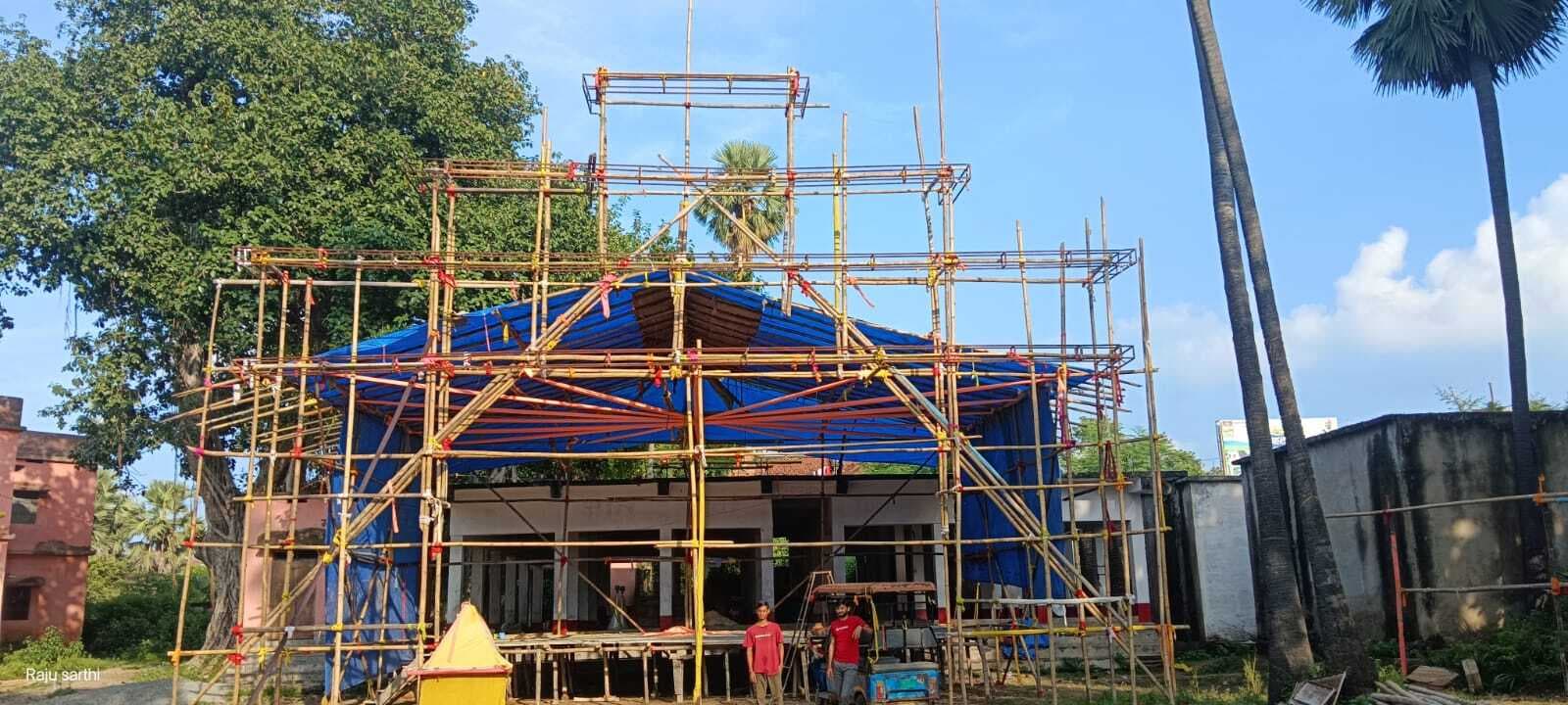 37 वर्षों से मौलाबाग में दुर्गा पूजा कर रहा नवयुवक संघ