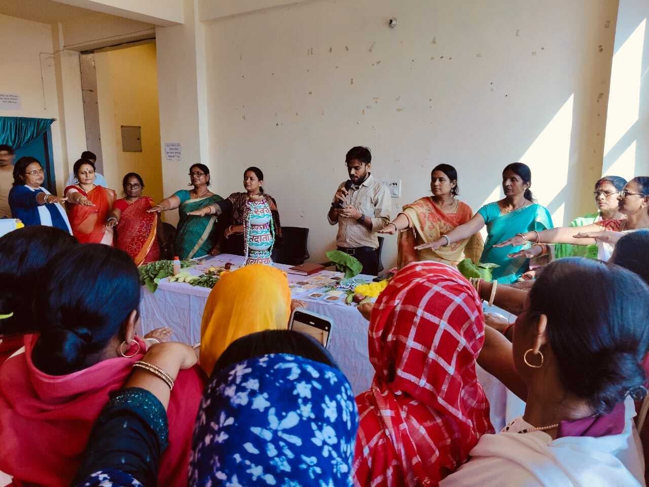 पोषण पखवाड़ा की शुरुआत, संतुलित आहार व कुपोषण पर दिया गया जोर