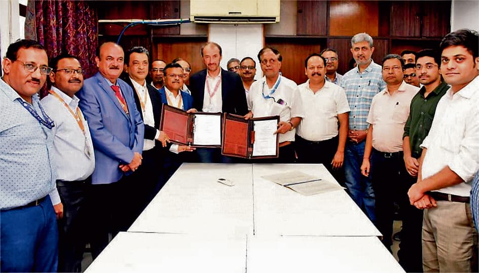 आइएसपी ने नये चूना व डोलोमाइट कैल्सिनेशन प्लांट के लिए किया अनुबंध