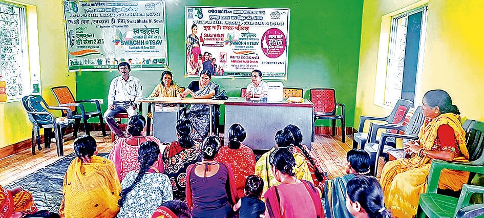 डीटीपीएस दुर्गापुर व डीएसटीपीएस अंडाल में स्वस्थ नारी, सशक्त परिवार अभियान