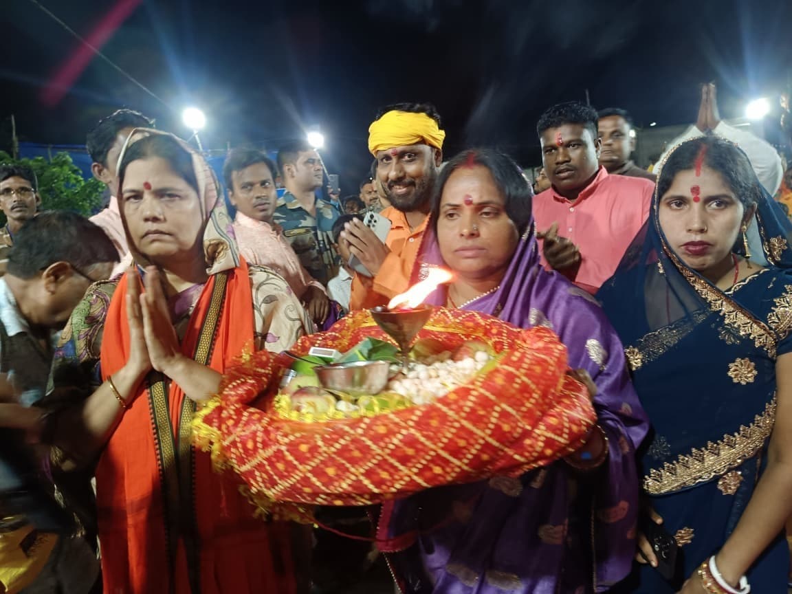 Dhanbad News: बेलचढ़ी में भगवती जागरण का आयोजन