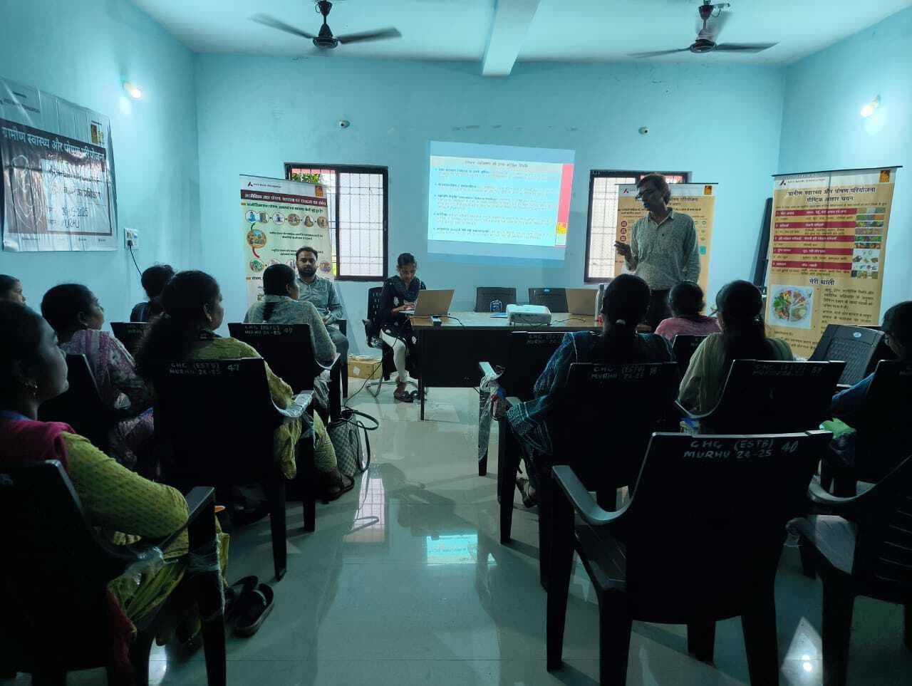 प्रखंड के सीएचओ को मिला प्रशिक्षण