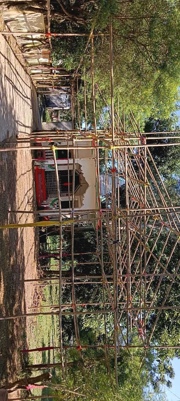 रसिया हाट पुराना दुर्गा मंदिर में भक्तों की मनोकामना होती पूरी