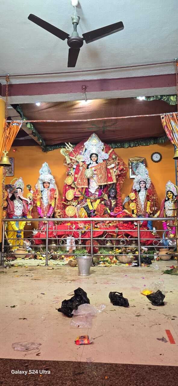 अंगेजी हुकूमत के समय से दुर्गा मंदिर देवघाट खगड़ा में होती है शक्ति की आराधना