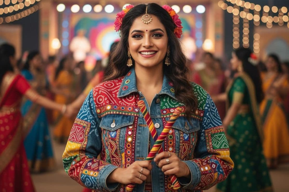 latest navratri jacket