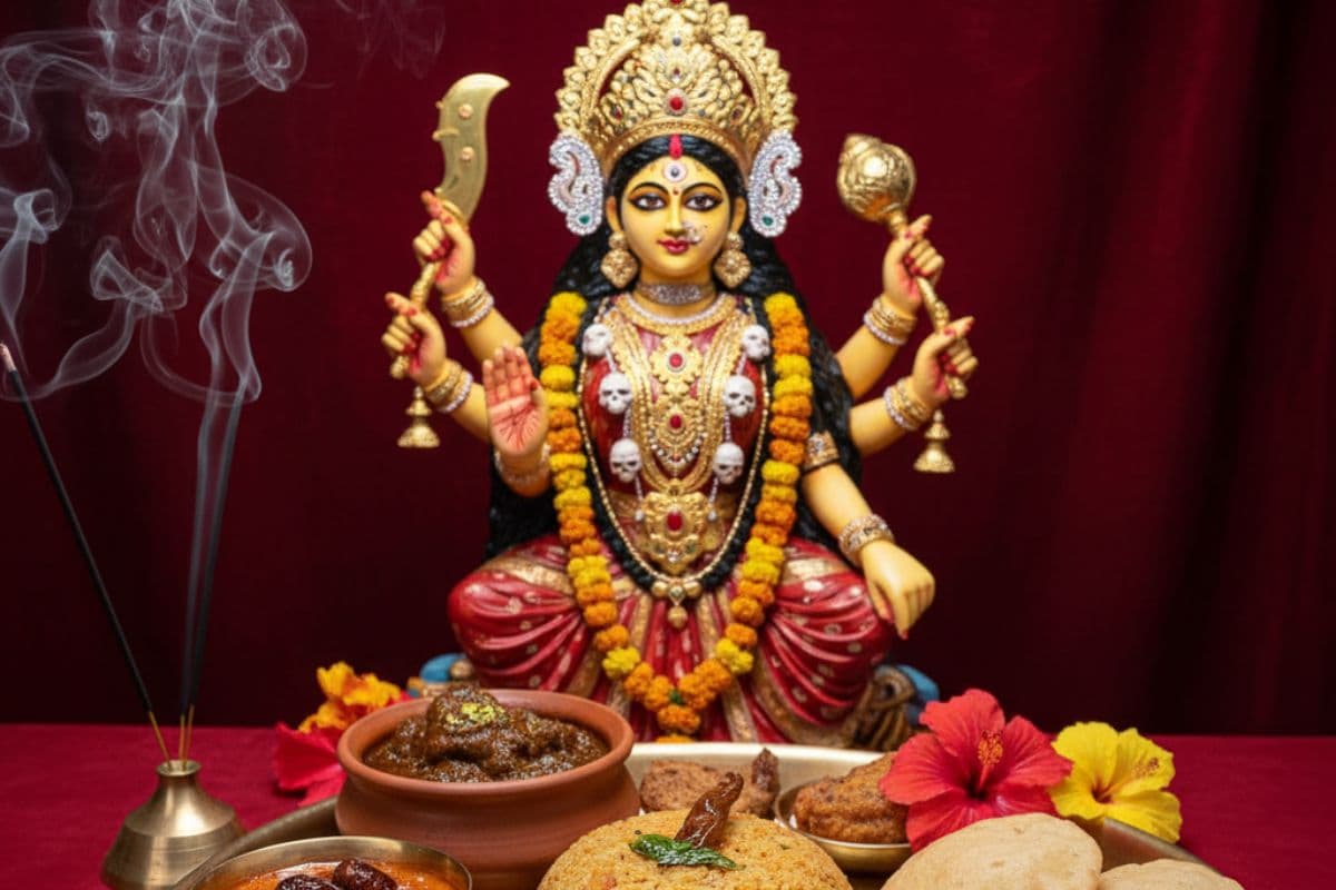 Shardiya Navratri 2025: नवरात्रि के सातवें दिन मां कालरात्रि लगाएं इन खास चीजों का भोग, घर में आएगी सुख-समृद्धि