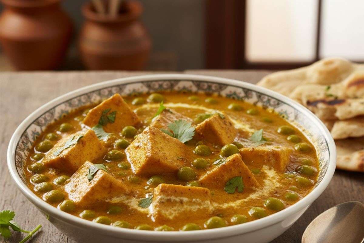 matar paneer sabji