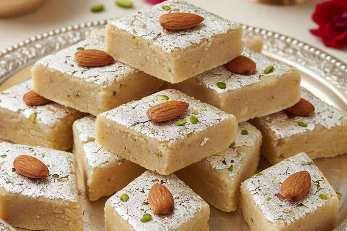 Badam Barfi Recipe For Diwali: दिवाली में बाजार जैसी मिठाई बनाएं घर पर, जानें बादाम बर्फी बनाने की आसान रेसिपी