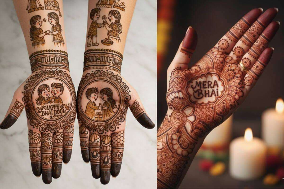 Bhai Dooj Special Mehndi Design: भाई-बहन के रिश्ते का प्यार बढ़ाएं, देखें भाई दूज स्पेशल ब्यूटीफुल मेहंदी डिजाइन