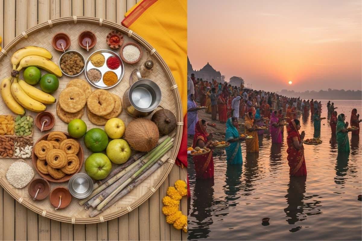 Chhath Puja Samagri List 2025: छठ व्रत कर रहे हैं पहली बार? पूरी पूजा सामग्री लिस्ट यहां देखें ताकि कुछ छूट न जाए!