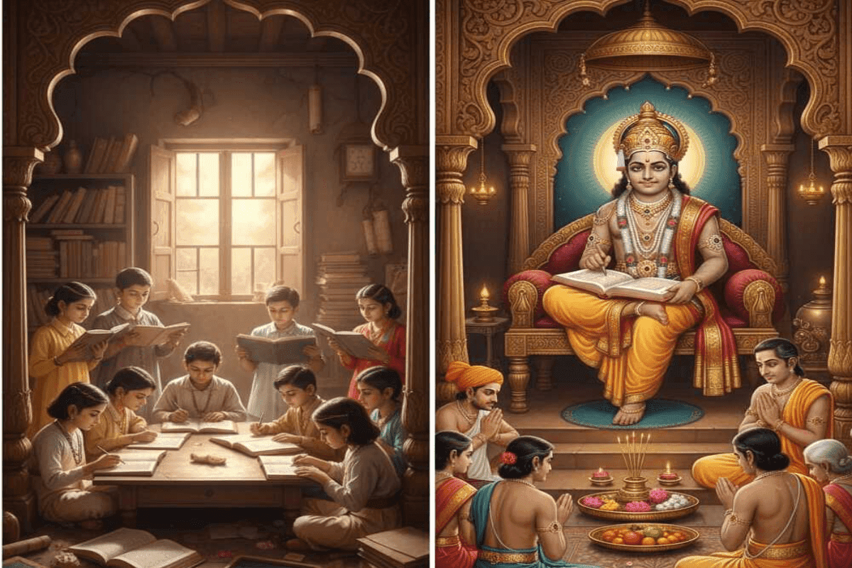 Chitragupt Puja 2025: चित्रगुप्त पूजा के दिन पढ़ाई कर ली तो क्या होगा?