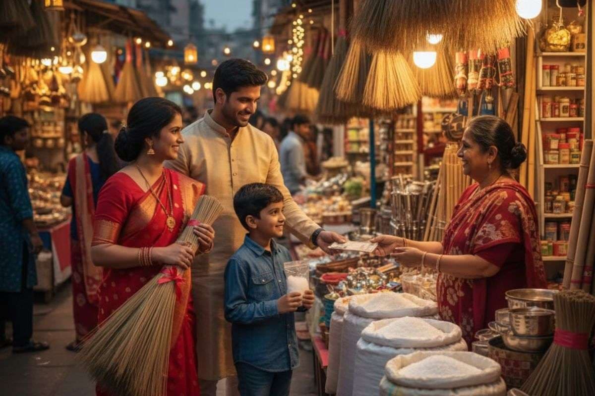 Dhanteras 2025: धनतेरस पर कितना नमक और झाडू खरीदना चाहिए, जानें