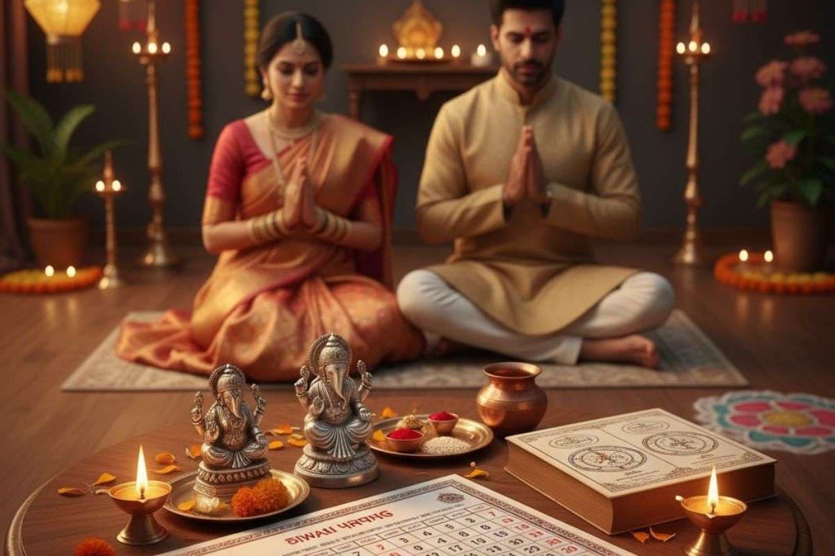 Diwali 2025 Panchang: दीवाली पर यहां से देखें आज का पंचांग, जानें निशिता काल मुहूर्त
