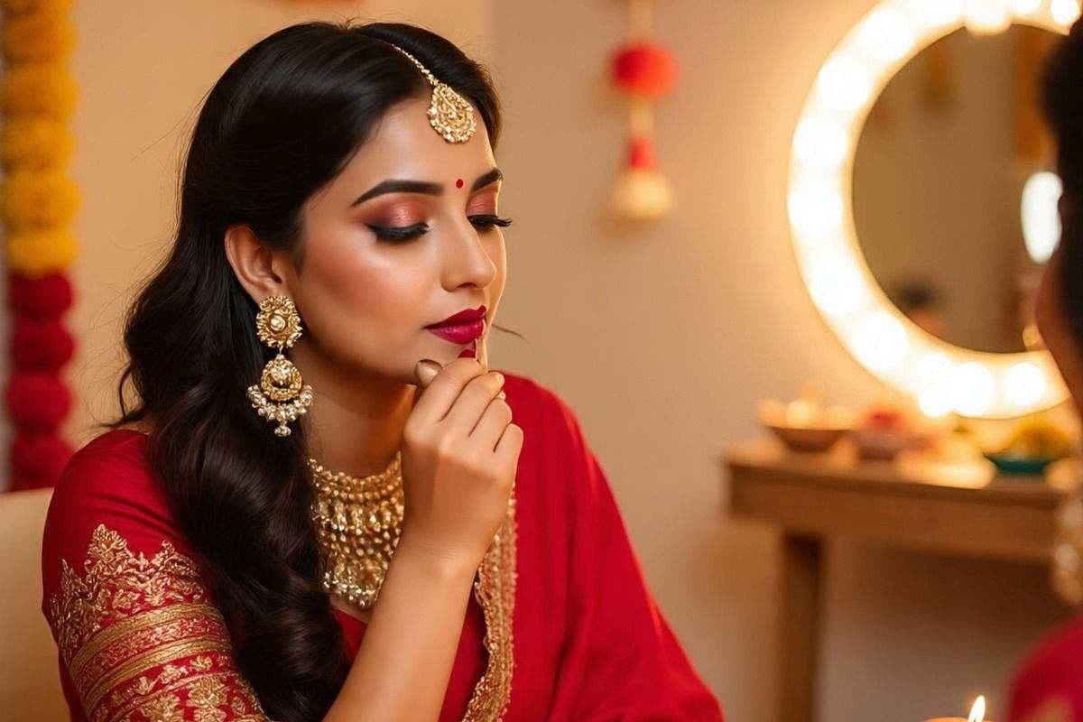 Diwali Makeup Guide: इस दिवाली पाएं ऐसा रौशनी जैसा ग्लो कि हर कोई पूछे – सीक्रेट