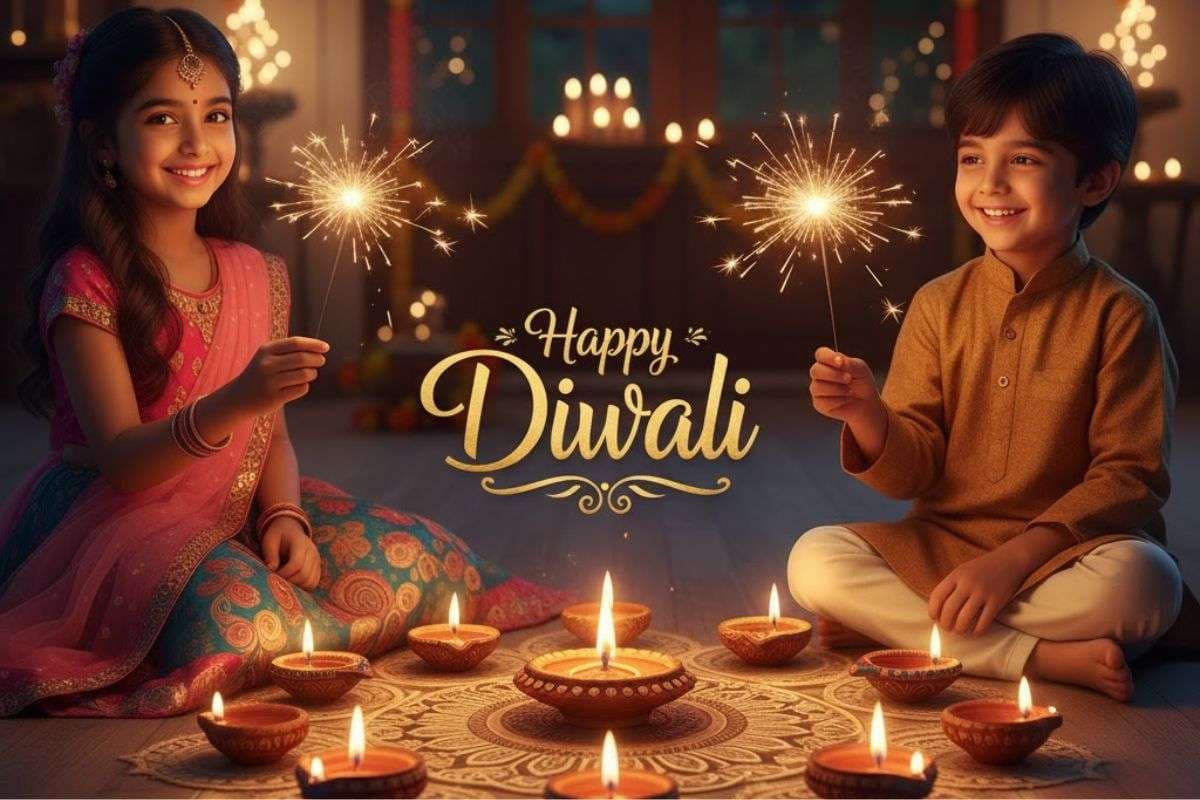 Happy Diwali 2025 Wishes, Images, Status: इस दिवाली अपनों को दें प्यार और आशीर्वाद, इन खास शुभकामना संदेशों के साथ