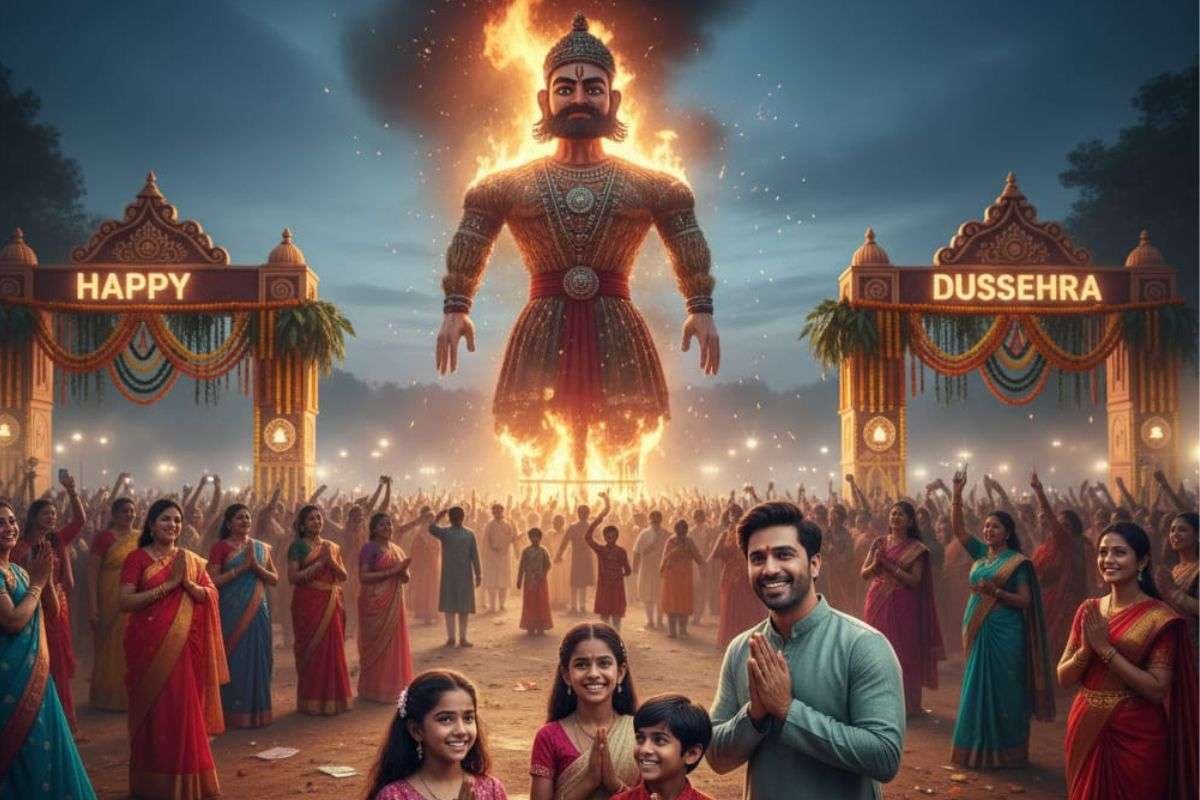 Happy Dussehra 2025: WhatsApp और Facebook पर लगाएं ये दमदार Status और Images, अपनों को दें बुराई पर अच्छाई की जीत का संदेश