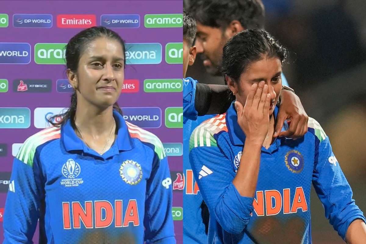 Video: मैंने लगभग हर दिन… POTM का अवार्ड लेते हुए रोने लगी जेमिमा रोड्रिग्स, दे दिया इमोशनल करने वाला बयान