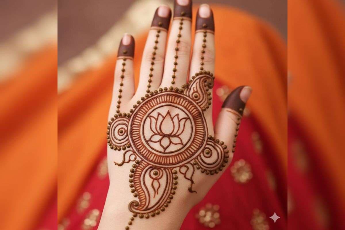 Karwa Chauth Mehndi Design- 4