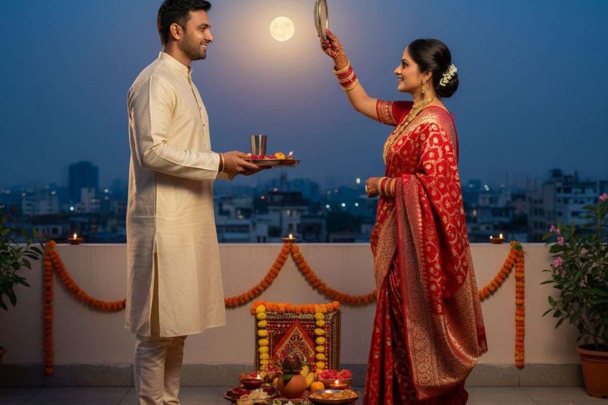 Karwa Chauth 2025 Puja Vidhi: करवा चौथ के दिन ऐसे करें पूजा, जानें सही विधि